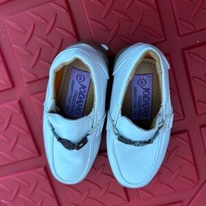 Moda Kids Classic White Dress Shoes